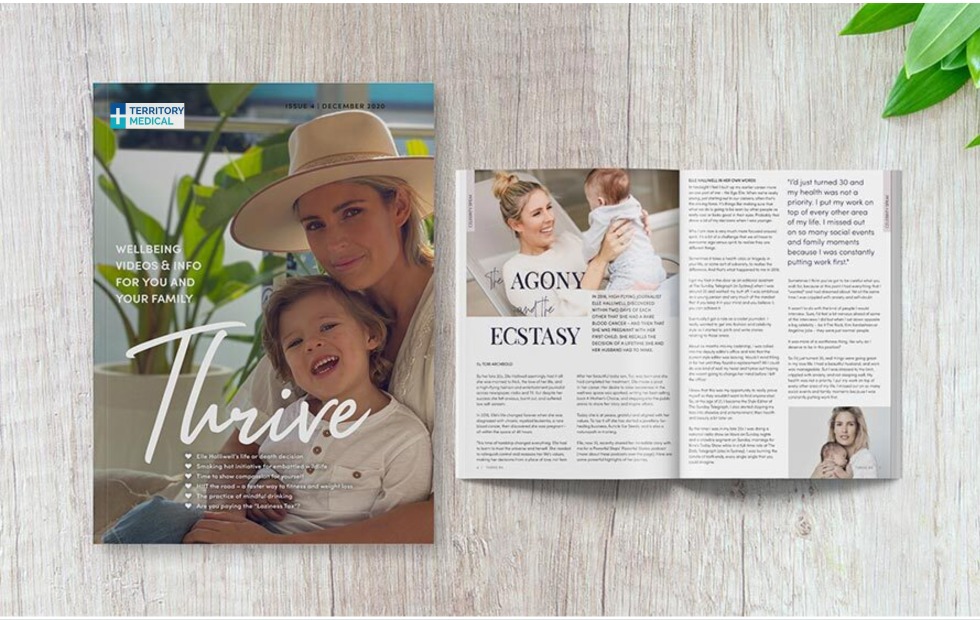 Thrive Magazine Issue 4 for health and wellbeing information